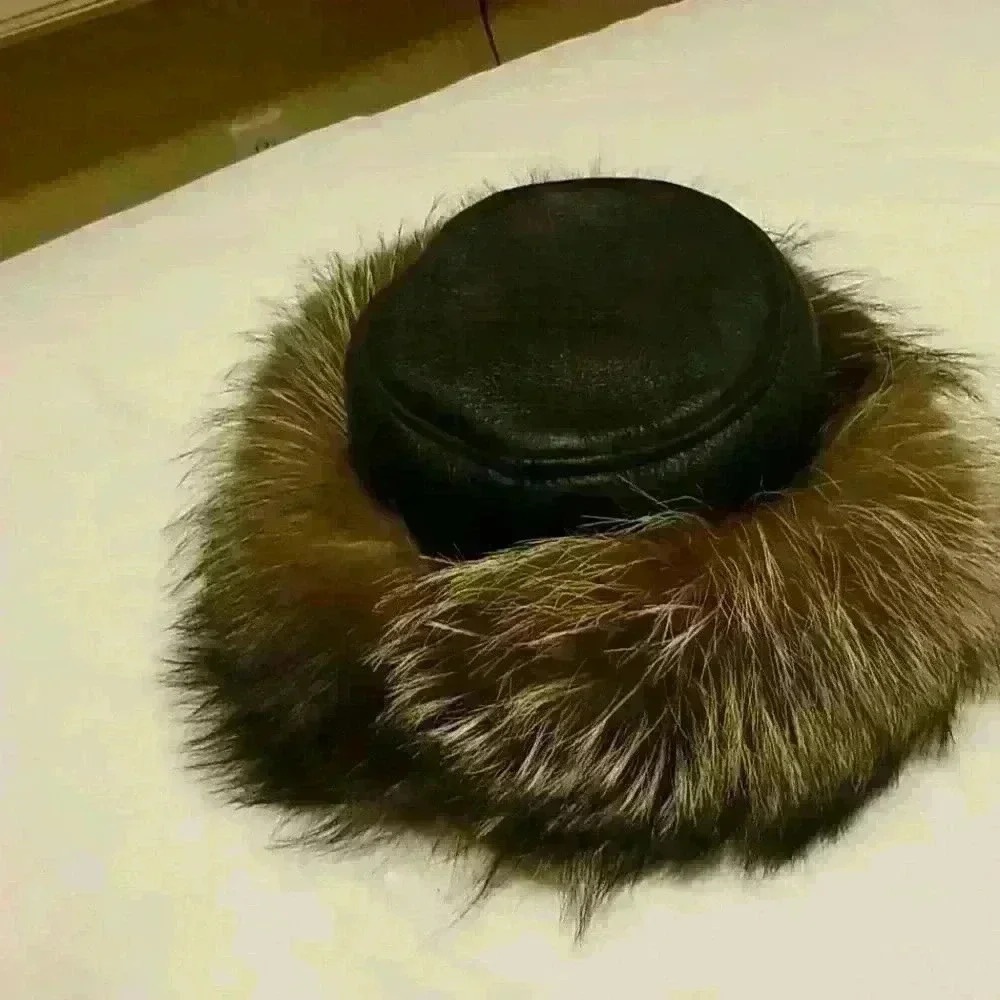 Silver Fox Trimmed  Hat